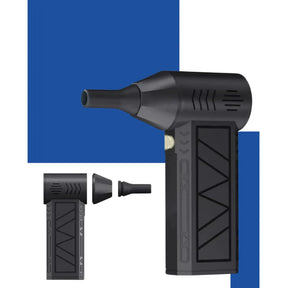 Soprador Mini Turbo Jet Portátil, Recarregável USB Alto Desempenho para Limpeza de Pó, Churrasco e Equipamentos