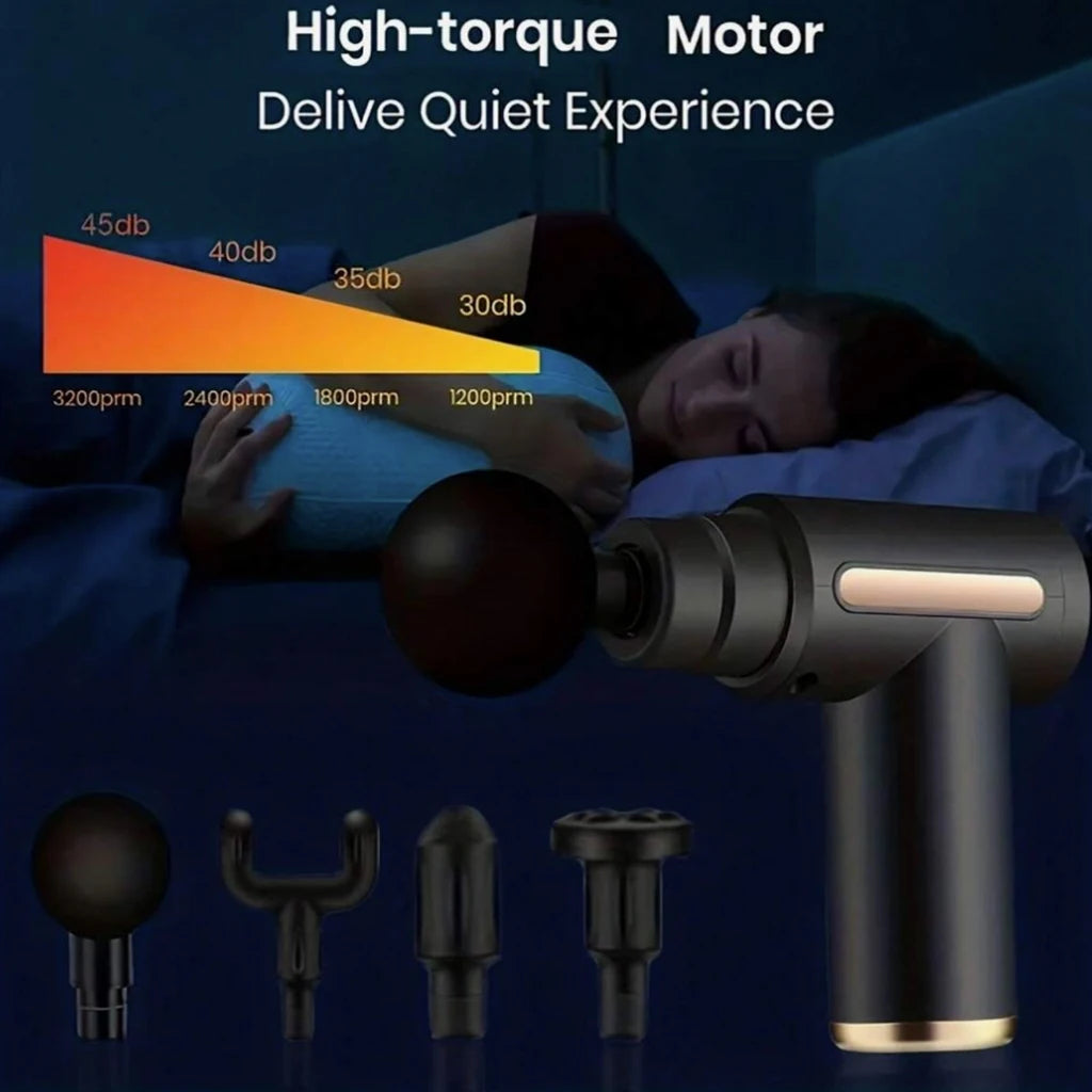 Massageador Elétrico Profissional Alta Frequência para Músculos Alívio de Dores e Relaxamento Profundo