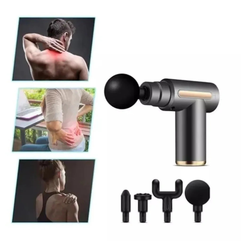 Massageador Elétrico Profissional Alta Frequência para Músculos Alívio de Dores e Relaxamento Profundo